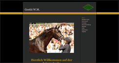 Desktop Screenshot of gestuet-wm.eu